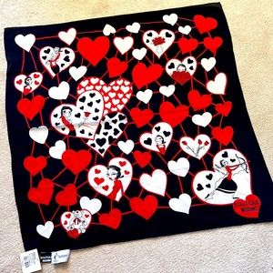 100% silk Moschino scarf